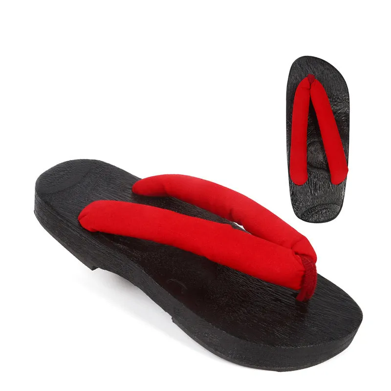 Anime One Piece Yamato Cosplay Shoes Wooden Clogs Costume Geta Shoes
