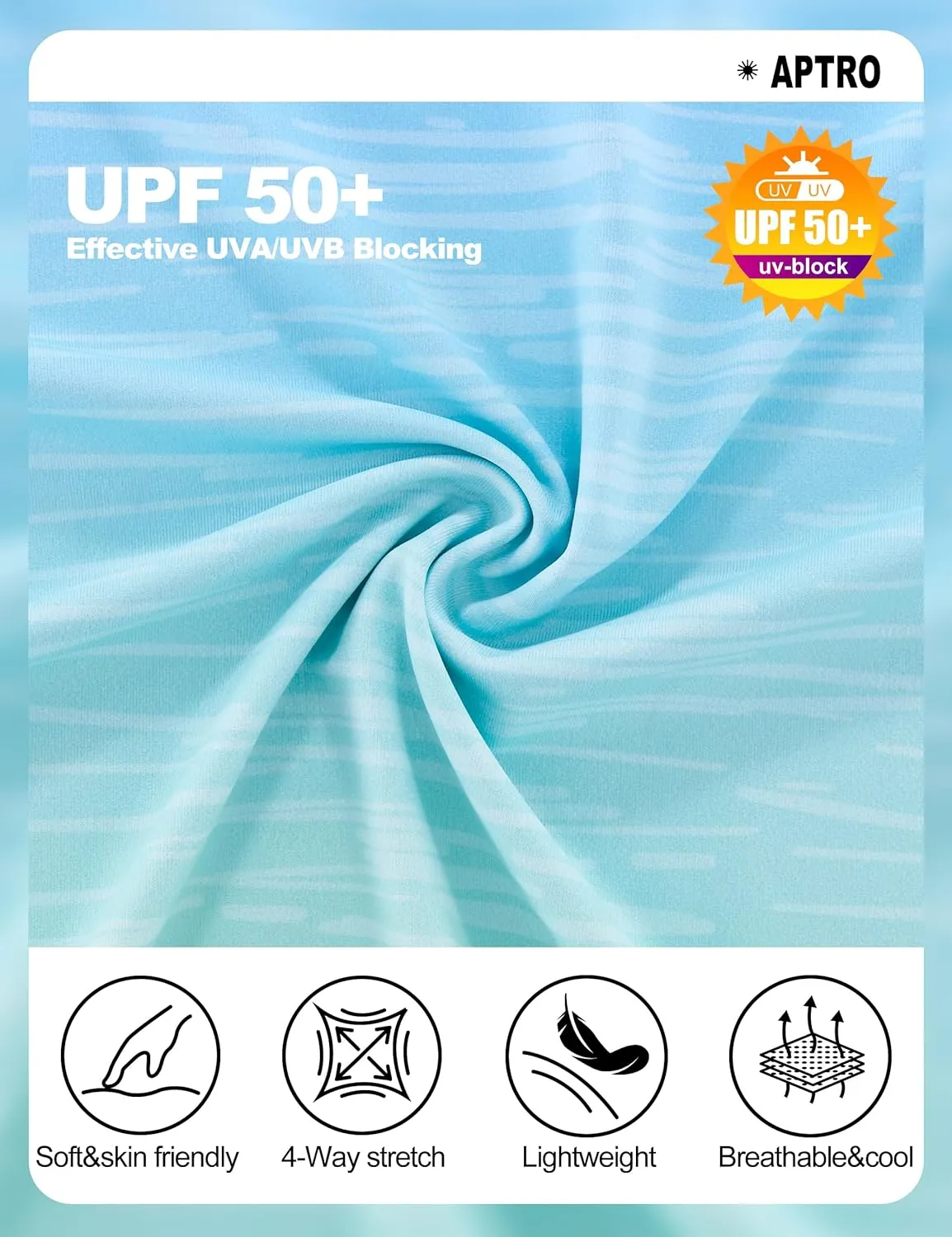 APTRO Men's UPF 50  Sun Protection Long Sleeve Hoodie Shirts UV Outdoor Fishing Shirts SPF Rash Guard Shirts for Men