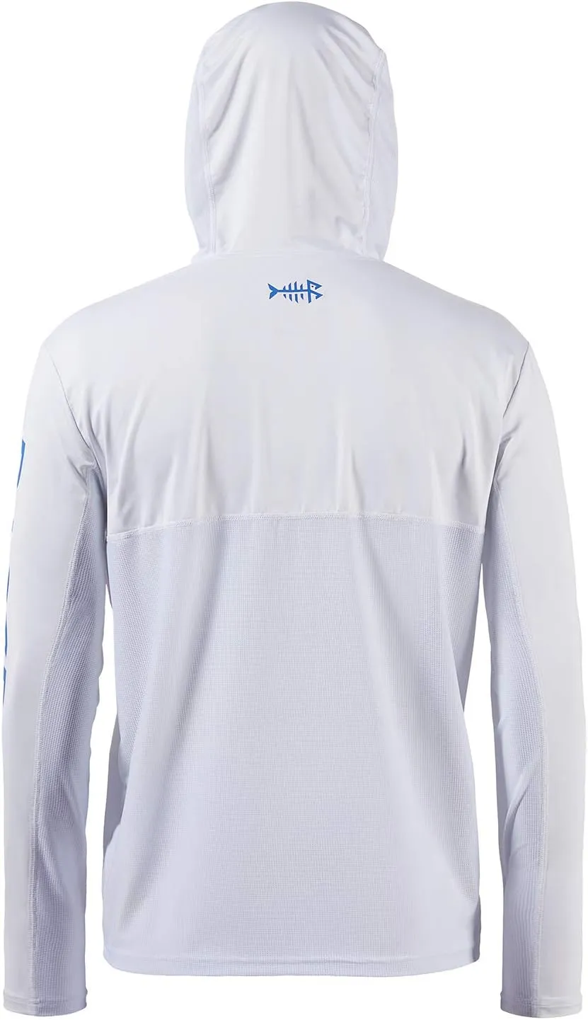 BASSDASH UPF 50  Men??s UV Sun Protection Long Sleeve Performance Fishing Hoodie Hooded Shirts