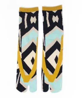 Blue Green Geta Tabi Socks / High Quality Geta Socks