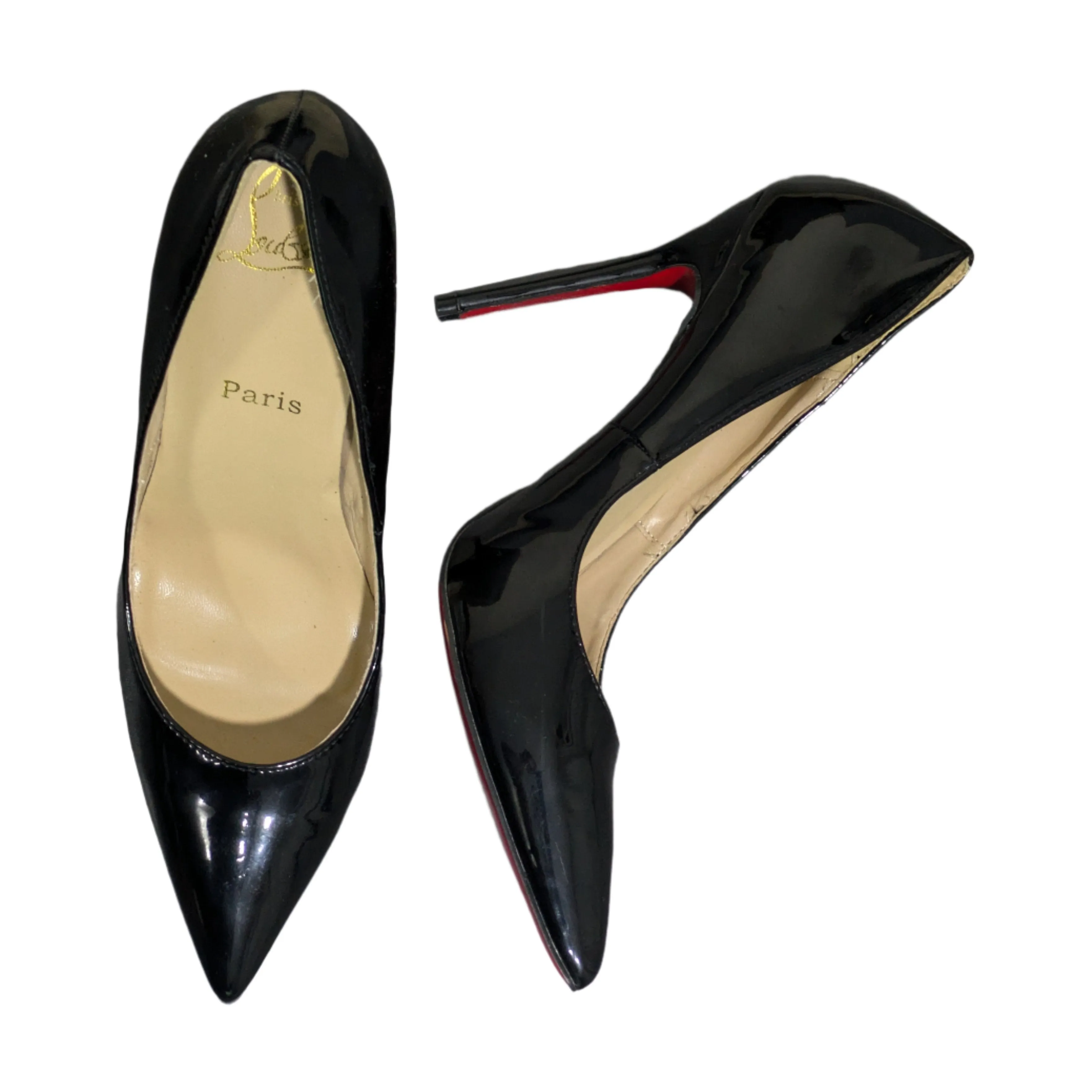 Christian Louboutin Pigalle Black Heels Size UK 6.5 / EU 40 / US 9