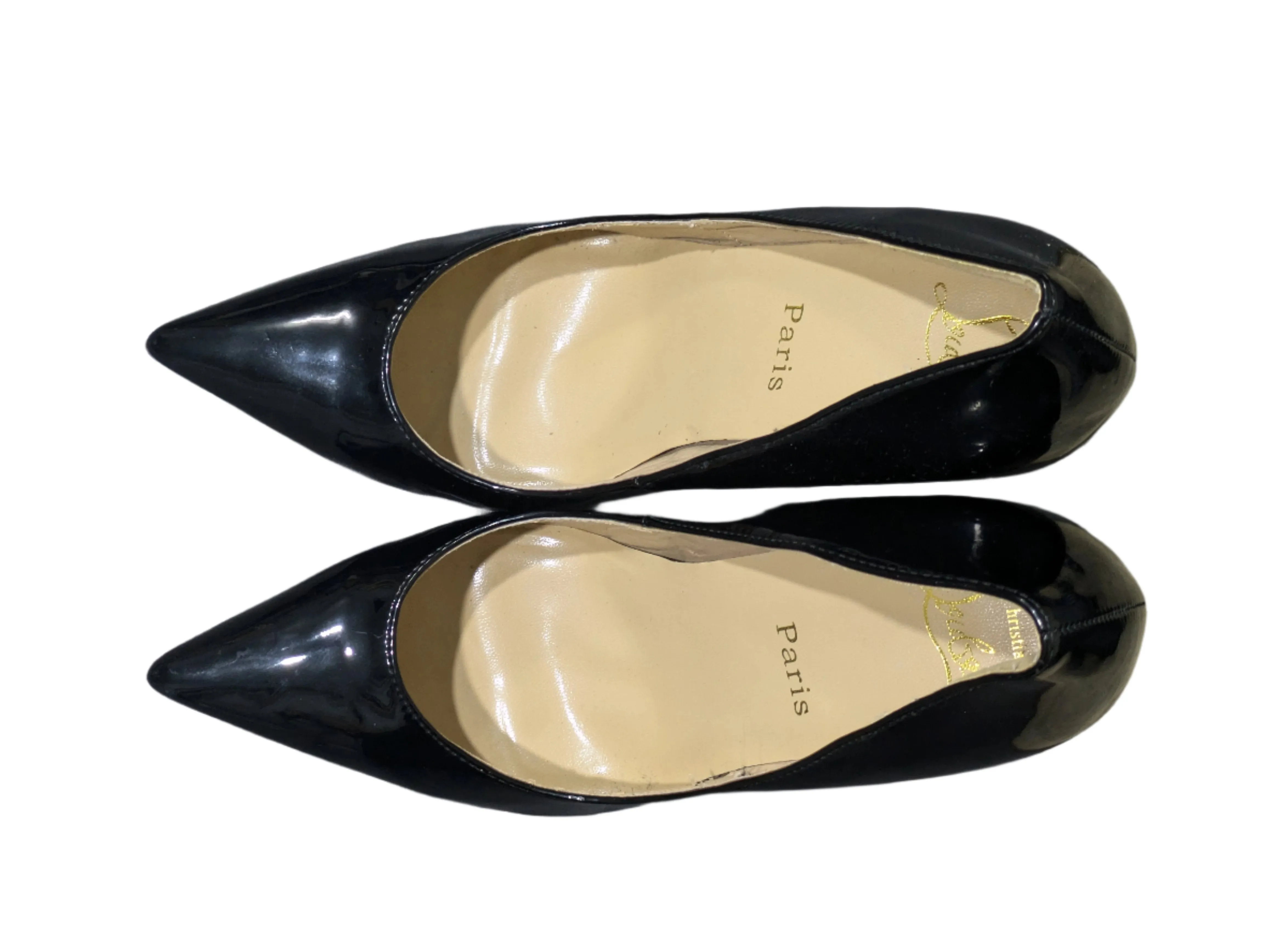 Christian Louboutin Pigalle Black Heels Size UK 6.5 / EU 40 / US 9
