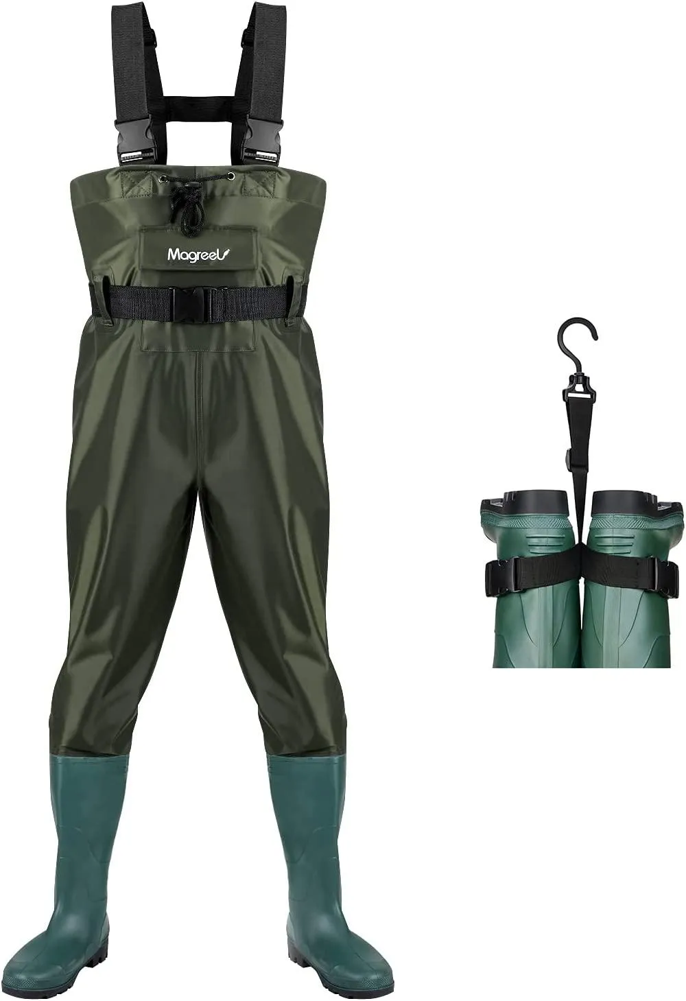 Conquer the Elements: Chest Waders for Uncompromising Outdoor Adventures - Stay Dry and Pursue Your Passion for Fishing and Hunting!