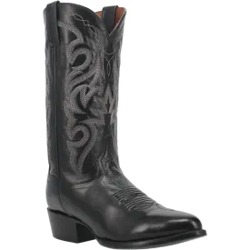 Dan Post Mens Milwaukee Cowboy Boots Leather Black 11 B