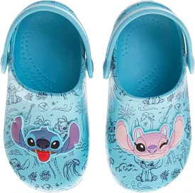 Disney Characters Clog Sandal Waterproof Slip-On Slides for Girls Stitch Frozen Minnie Mouse Closed Toe Clogs (Sizes: 5-10 Toddlers / 11-12 Little Kids)