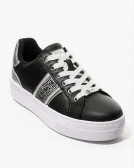 Embellished Casual Sneaker Black