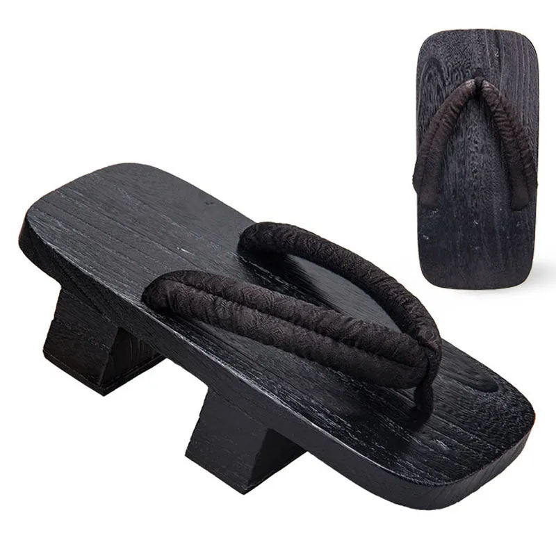 Japanese Wooden Clogs Geta Slippers Paulownia Samurai Summer Sandals