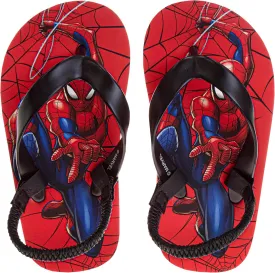 Josmo SpiderMan Sonic the Hedgehog Flip Flop Sandal Water Shoes - Beach Slides SlipOn Quick Dry Thong FlipFlops Sandals for Boys (5-10 Toddlers 11-12 Little Kids)