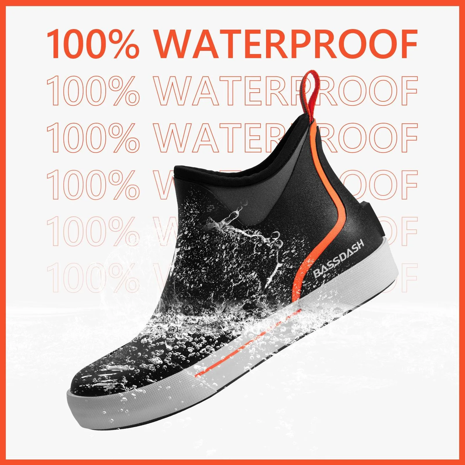 Men's 4.5inch Waterproof Deck Boots