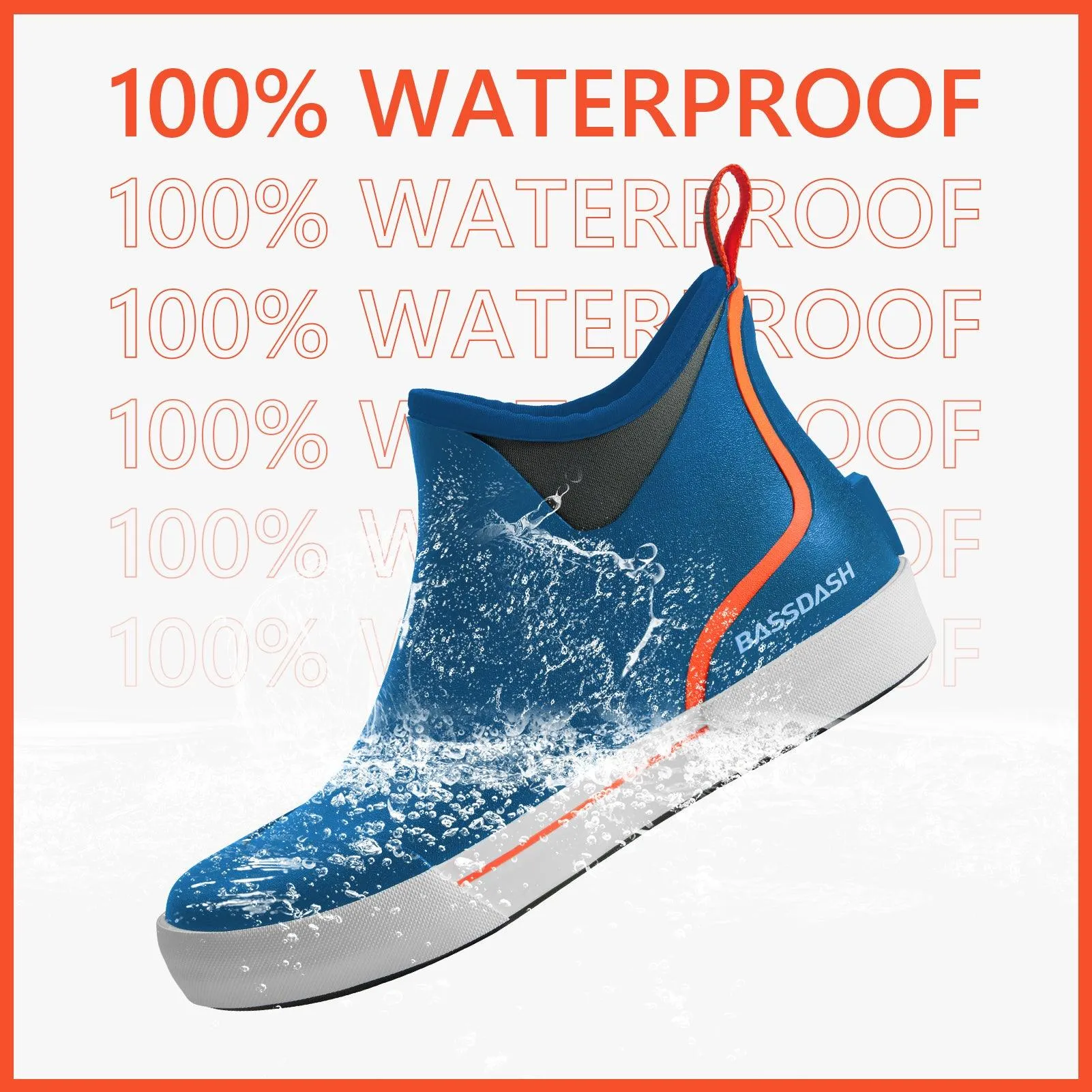 Men's 4.5inch Waterproof Deck Boots