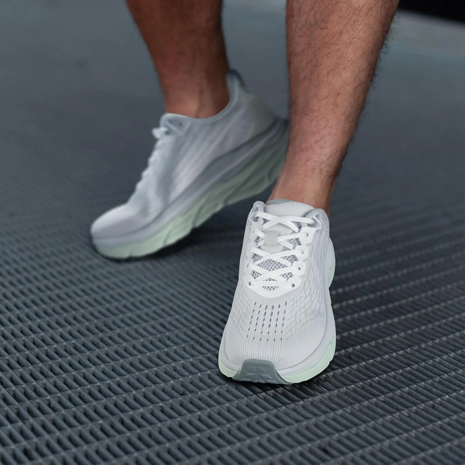 Mens Slip On Walking Shoes Running Tennis Shoes for Athletic Workout Gym Casual Non Slip Training Sneakers Breathable Knit Upper Indoor Outdoor