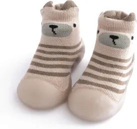 Toddler sock shoes baby boys girls Slippers shoes Baby Infant First Walking Shoes Rubber Sole Non-Skid Floor Slippers