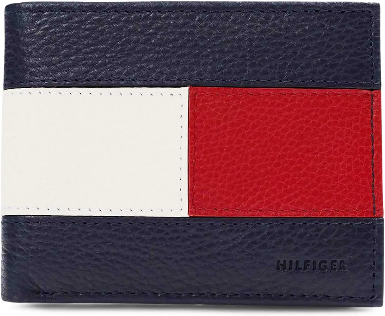 Tommy Hilfiger Men's Passcase Wallet with Removable ID Window